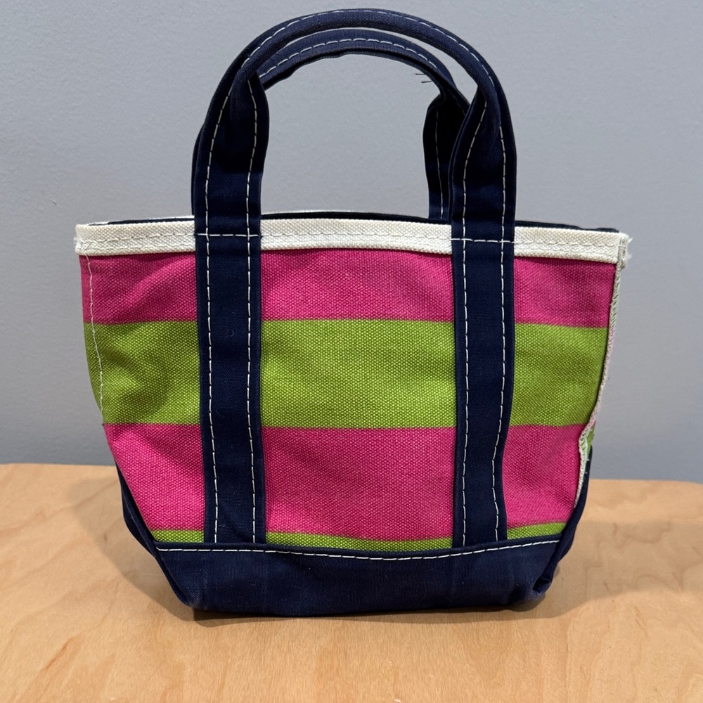 Vtg L.L. Bean Mini Tote